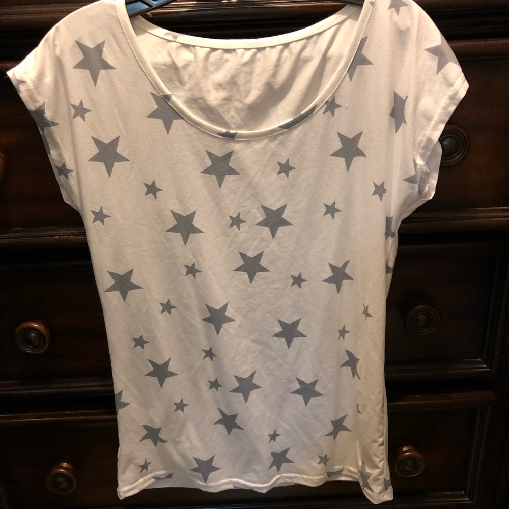 White star tee shirt